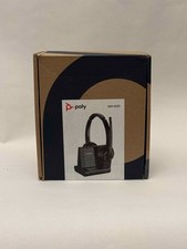 Plantronics Savi 8220 Wireless DECT Headset System w/ Dock  Cables 207325-01 