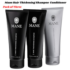 Mane Hair Thickening Shampoo  Conditioner men and women Support Fine Hair Loss