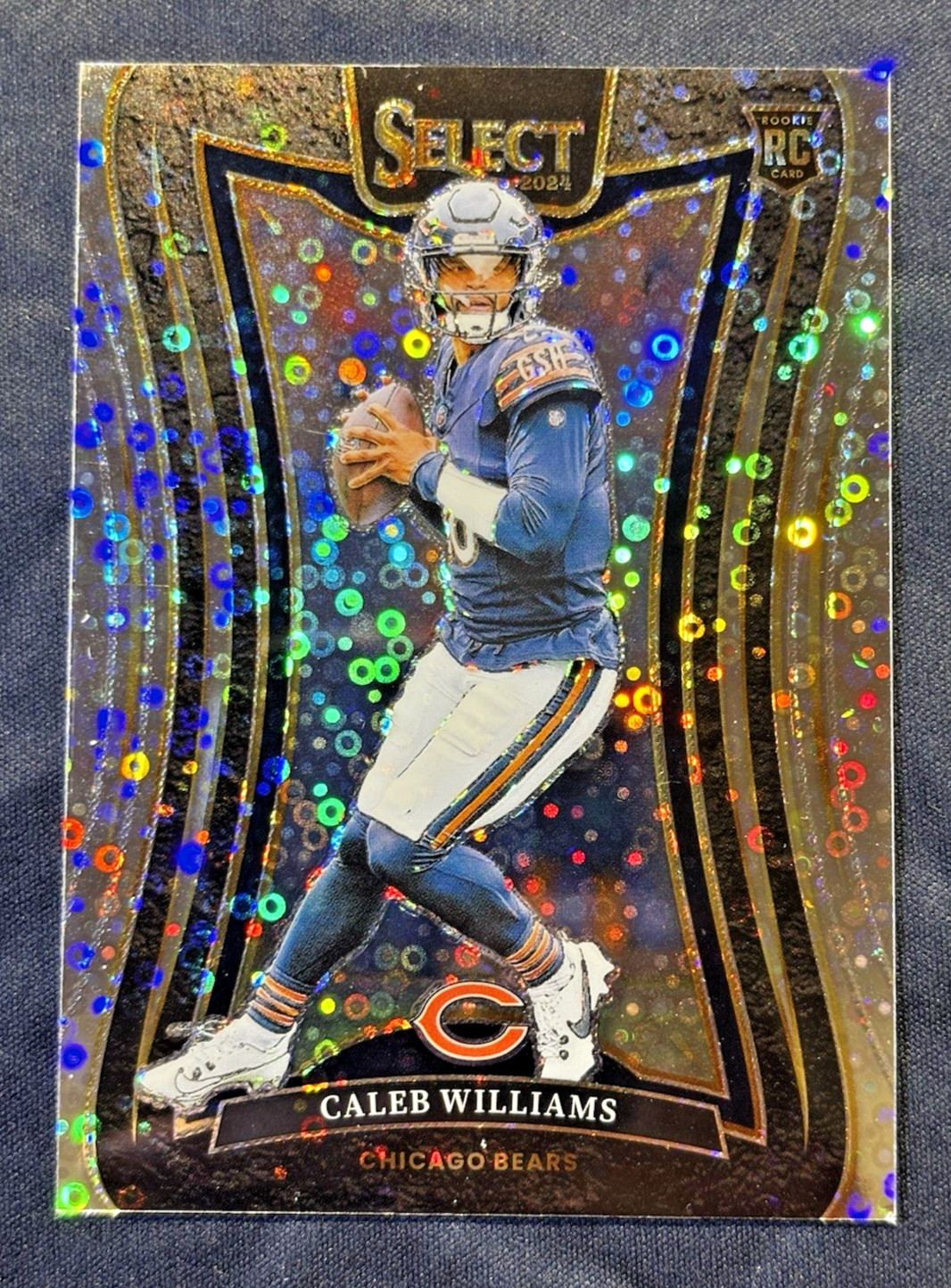 2024 Panini Select - Caleb Williams Silver Prizm Disco Suite Level #378