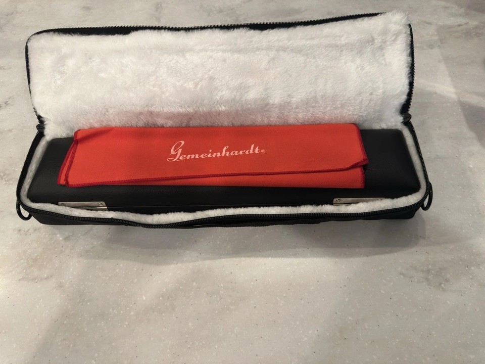 NEW Gemeinhardt 2SP-E Flute, Closed hole W/Split E Key, Case With Cover ...