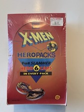 Toy Biz 1994 Marvel X-Men Heropacks Fat Slammer Hero Caps Sealed Box