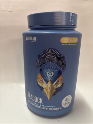 Birdman Peacock Protein All Natural & All-in-one Powder Cocovanilla 1.85lb 10/26