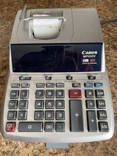 Canon MP25DV  2Color 12 Digit  Printing Calculator – TESTED WORKS GREAT