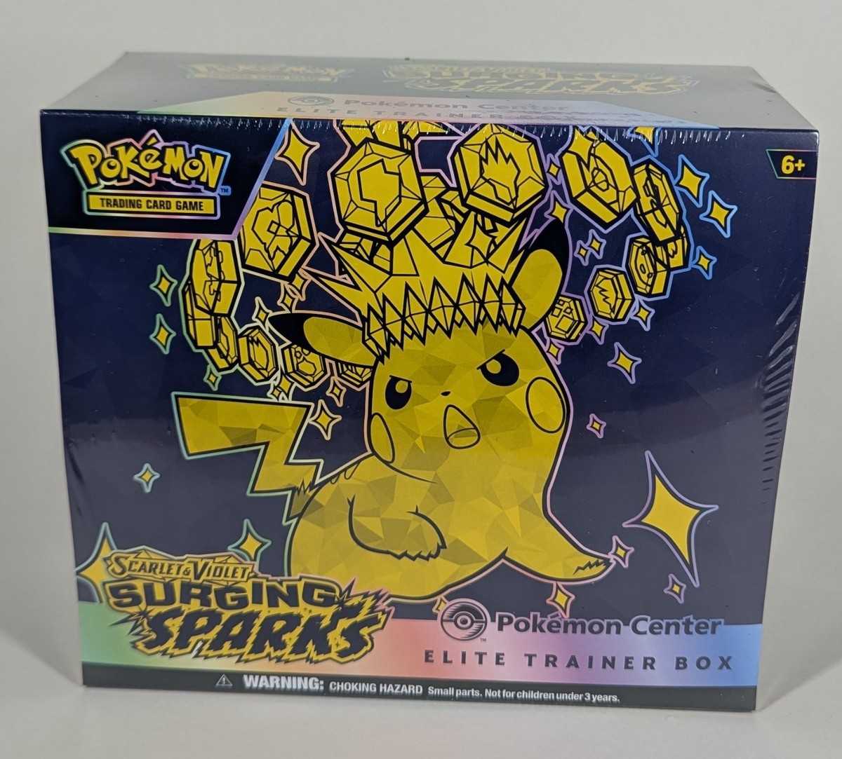 Pokemon TCG SV08: Surging Sparks Pokemon Center Exclusive ETB