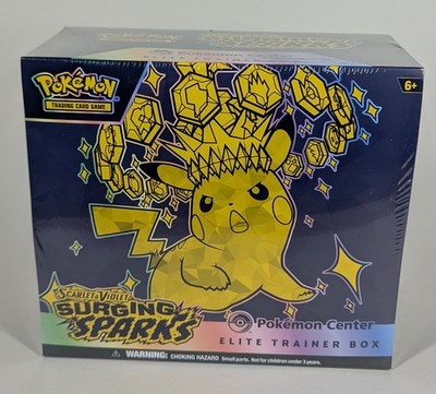 Pokemon TCG SV08: Surging Sparks Pokemon Center Exclusive ETB | Sealed