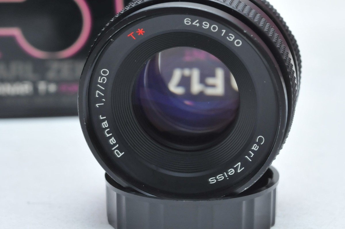 Contax Carl Zeiss Planar T 50mm f/1.7 MMJ Lens CY Mount | eBay