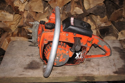 #ad Homelite Super XL parts saw runs on prime powerhead only fast shipping $79.00