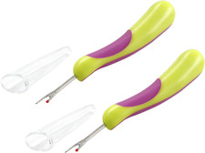 2pcs Seam Rippers Thread Remover, Large Ergonomic Seam Ripper Tool for Sewing, S