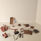 Vintage 1960's Marx Johnny West Accessories Western Cowboy Indian Toy Lot