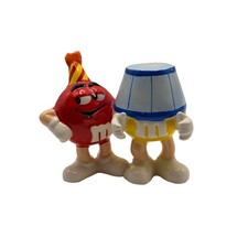 M&Ms Red and Yellow Party Characters Ceramic ...