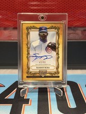 2025 Topps Guilded Sammy Sosa /50 Gallery Of Gold Autograph Chicago Cubs 🔥💎