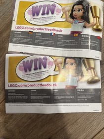 Lot of 8 Lego Friends instruction manuals only: 41085, 41342, 41311, 41389, Etc