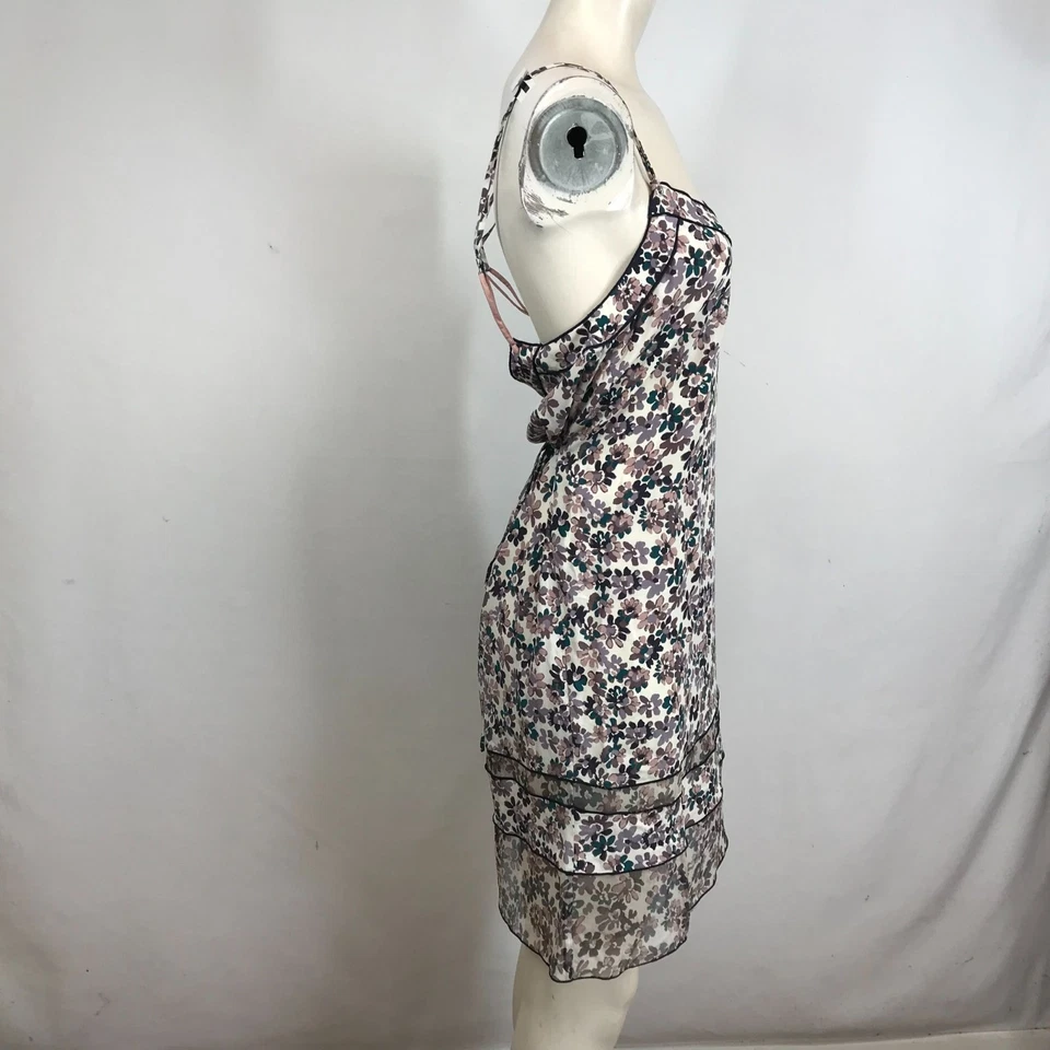 VESTIDO RAG & BONE - MUJER PEQUEÑO - MULTICOLOR CORREA ESPAGUETI CUELLO EN V CINTURÓN Foto 4 de 4