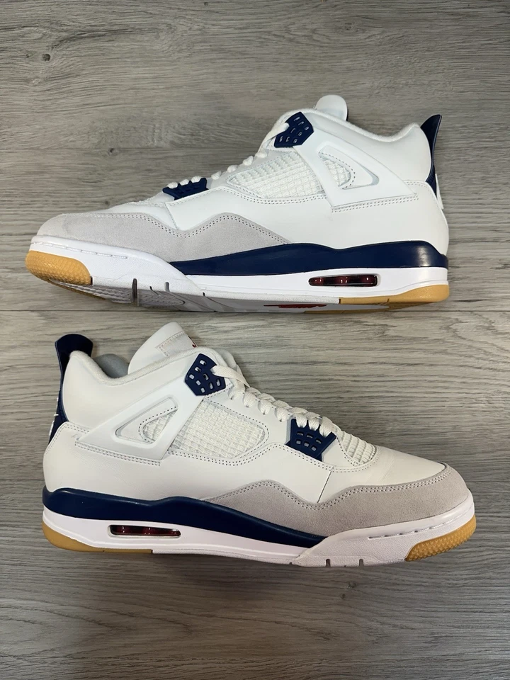 Nike SB x Air Jordan 4 Retro SP Azul Marino - Talla 13 Foto 3 de 4