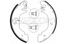 TOMEX Brakes Bremsbackensatz TX 20-81 für TOURNEO TRANSIT FORD Bus EAL EAS EBL
