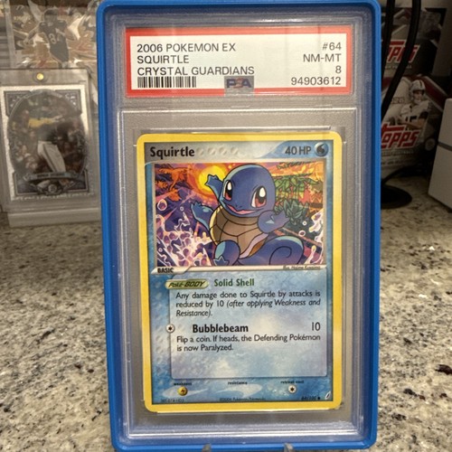 Squirtle graded PSA 8 for sale on eBay