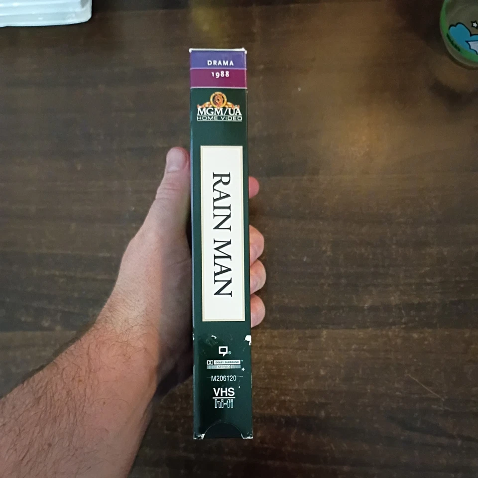 Rain Man VHS 1989 Used Good MGM Home Entertainment - Image 2 of 4