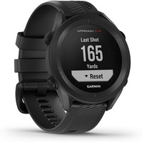 GARMIN APPROACH® 2025 S12 BLACK GOLF GPS WATCH SMART WATCH SILICONE STRAP 