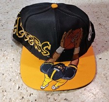 Vintage Drew Pearson Hat Pittsburgh Steelers 3D Catch Snapback  Rare  90s