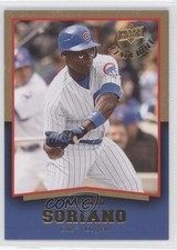 2008 Upper Deck Timeline Gold Alfonso Soriano #13 0c4