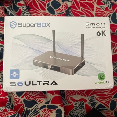 SUPERBOX S6 ULTRA 6K 4G RAM+128G Wi-Fi BRAND New Sealed Box