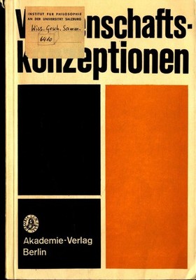 Wissenschaftskonzeptionen: Eine Auswahl von Beiträgen sowjetischer Wissenschafts