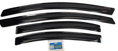 AVS Ventvisor Window Deflectors for 2006-2011 Honda Civic Sedan Smoke 4pc 94944