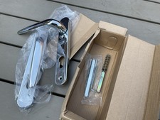  New in Box Sparta Door Handle Long Chrome Double Glazing Lever Pair Set