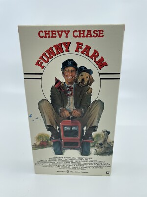 VHS Tape Funny Farm Starring Chevy Chase 85391180937| eBay
