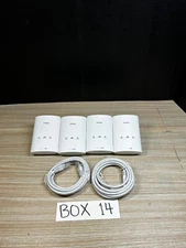 4x D-Link Powerline AV500 Networking Ethernet Adapter DHP-500AV Adapters