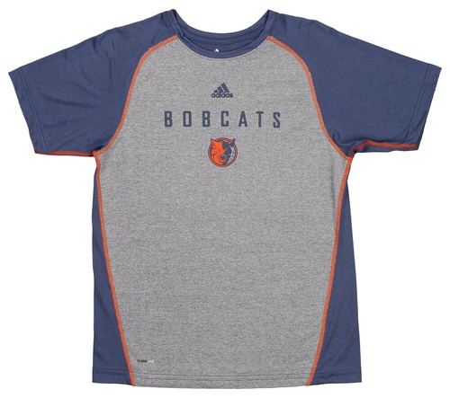 Adidas NBA Youth 8-20 Charlotte Bobcats Colorblock Speedwick Short Sleeve Shirt - Picture 3 of 6