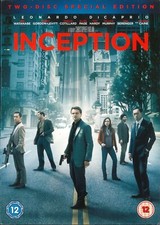 Inception (2010) 2-Disc Special Edition DVD with Slipcover Sleeve, Elliot Page