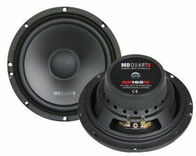 MB QUART QS-165W Woofer Set 6.5 Inch Speakers 1 Pair Midrange Speakers