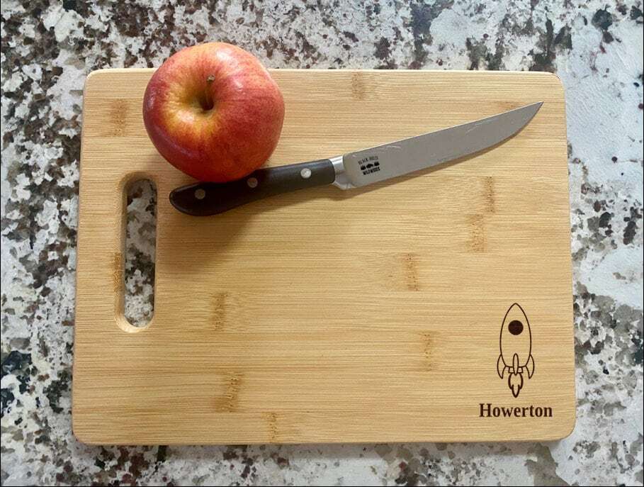 Rocket Cutting Board |  Space Exploration Charcuterie Board | Custom Serving