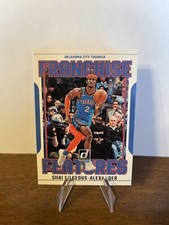 2023-24 Panini Donruss Basketball Franchise Features Shai Gilgeous-Alexander OKC