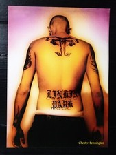 C406 Linkin Park Chester Bennington Vintage Thailand ONLY 1 COLOR PAGE RARE!!!