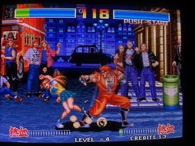 Tsuukai GANGAN Koushinkyoku (Aggressors of Dark Kombat) SNK Neo Geo MVS Japan