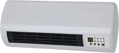 Termoventilatore digitale da parete termoconvettore a muro con termostato stufa  - Foto 1 di 2