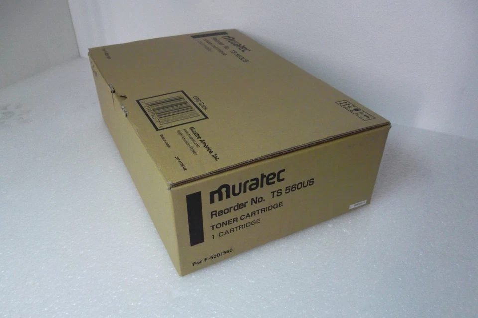 Cartucho de tóner Muratec TS-560US negro 15.000 para Muratec F-520/560 TS560US NUEVO Foto 4 de 4