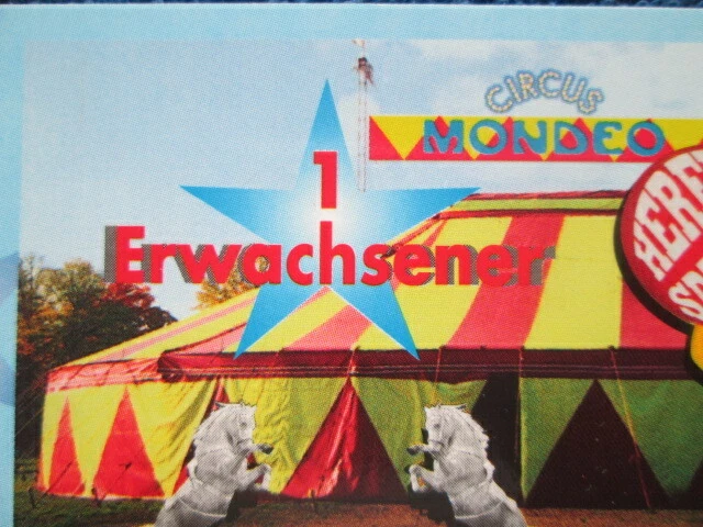 2 Mondeo Circus Eintrittskarten Parkett (1x Erwachsener / 1x Kind) - Bild 2 von 4