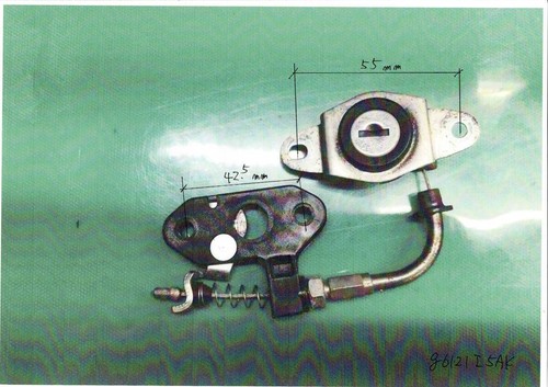 Ducati Monster S4R MS4R Testastretta Actual Genuine Key Meter ECU Set 3 Keys Red - 第 8/10 張圖片