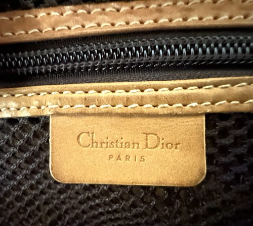 RARE VINTAGE CHRISTIAN DIOR 2003 Trotter Handbag Beige - Authentic. Immaculate - Bild 7 von 15