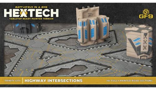 HexTech Trinity City Highway Intersections (x10) - Foto 1 di 1