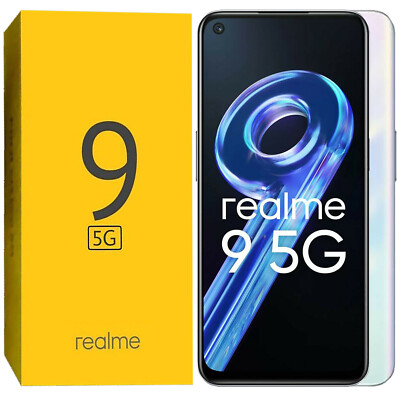 BNIB Realme 9 5G Stargaze White 64GB + 4GB Dual-SIM Factory Unlocked GSM