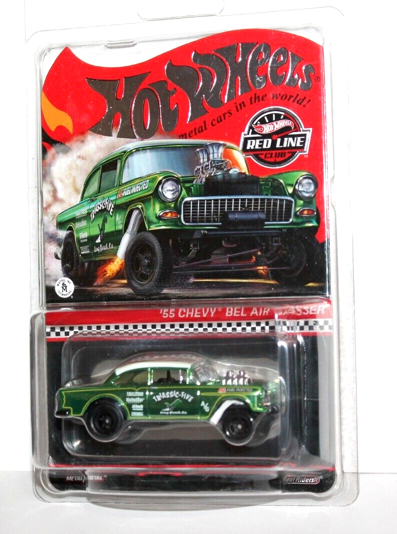 Hot Wheels House Of Cars CUSTOM Gold Digger 55 Gasser On Sample Card