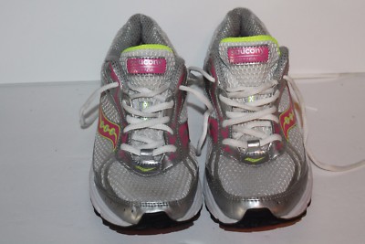 Saucony Ignition 3 Running Shoes, #15121-5, White/Pink/Yellow