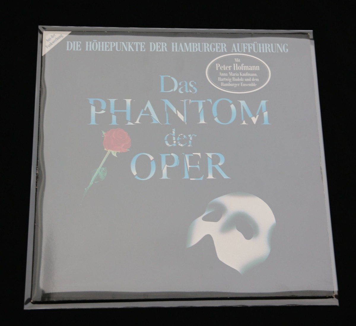 Schallplatten Außenhüllen 100 Vinyl-Schutzhüllen 325x325mm - Dicke