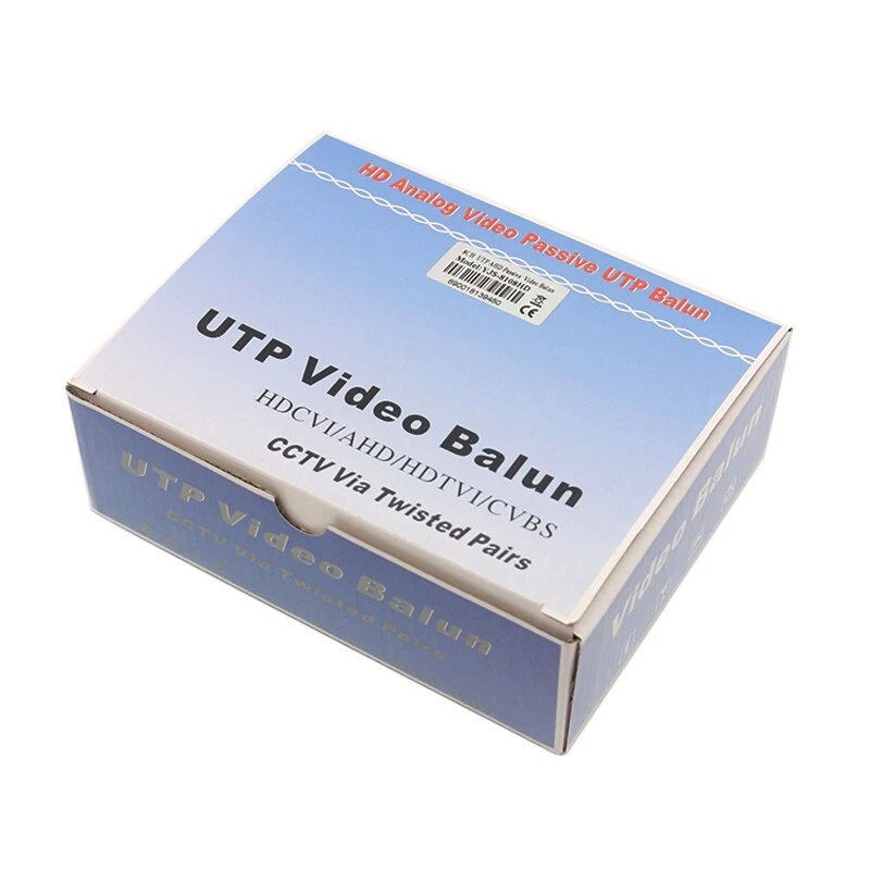 4CH Passive HD Video Balun transceiver BNC RJ45 UTP Cable Converter - Image 2 of 2