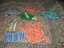 Vintage LOT 100 Perm Rods Stretch Caps Swing Rods Mixed Sizes Lot Curlers