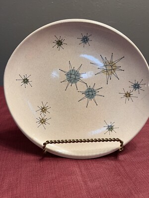 Dishes Franciscan Ware Atomic Starburst Dinner Plates Franciscan